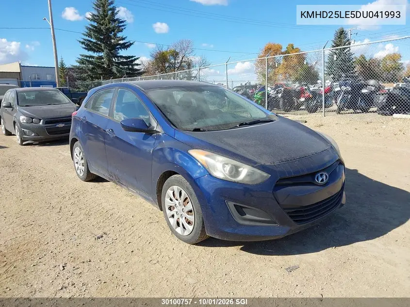 HYUNDAI ELANTRA 2013, VIN KMHD25LE5DU041993
