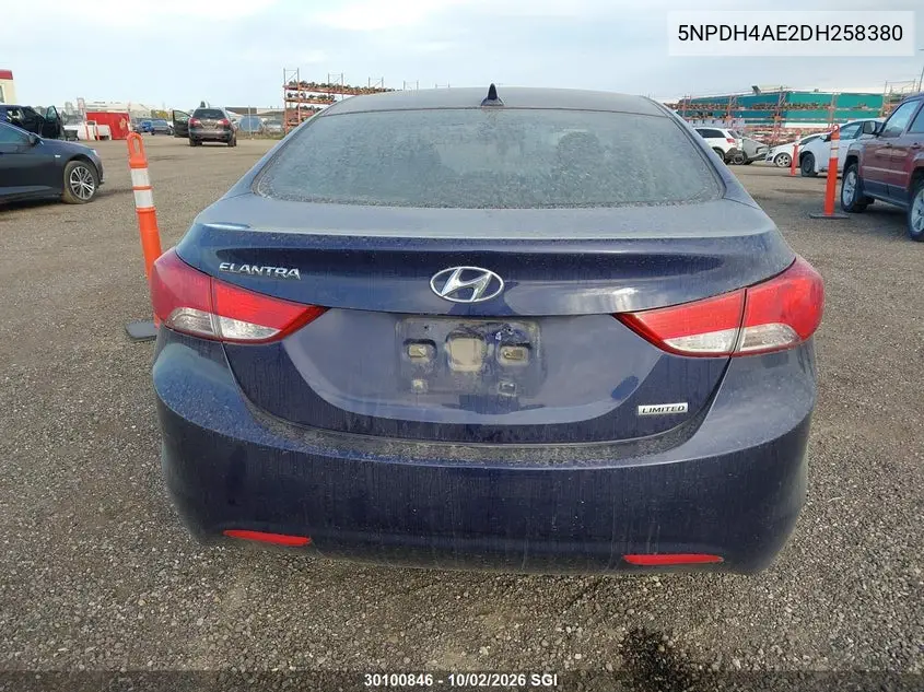 2013 HYUNDAI ELANTRA VIN 5NPDH4AE2DH258380 — фото 16