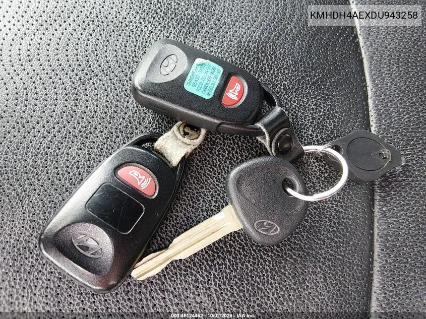 2013 HYUNDAI ELANTRA VIN KMHDH4AEXDU943258 — фото 11