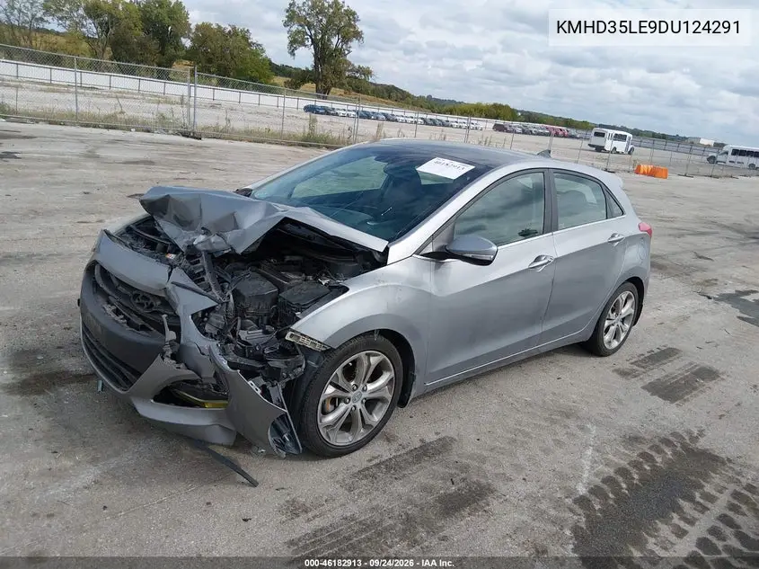 2013 HYUNDAI ELANTRA VIN KMHD35LE9DU124291 — фото 2