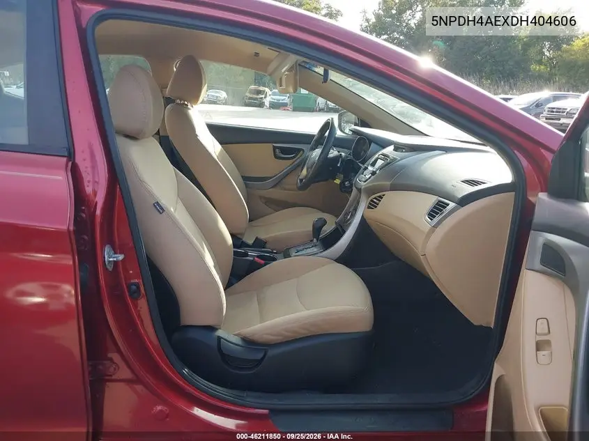 2013 HYUNDAI ELANTRA VIN 5NPDH4AEXDH404606 — фото 5
