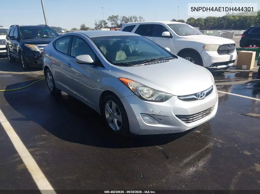 HYUNDAI ELANTRA 2013, VIN 5NPDH4AE1DH444301
