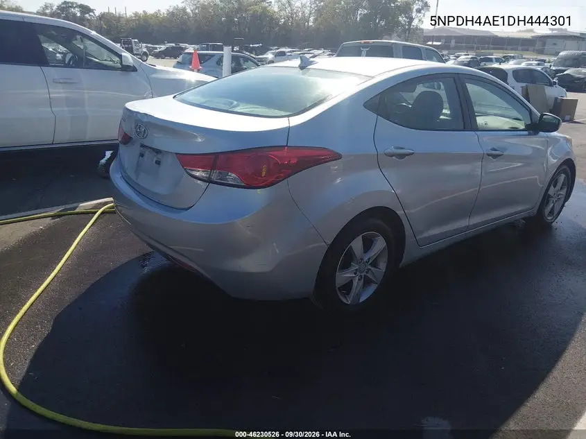2013 HYUNDAI ELANTRA VIN 5NPDH4AE1DH444301 — фото 4