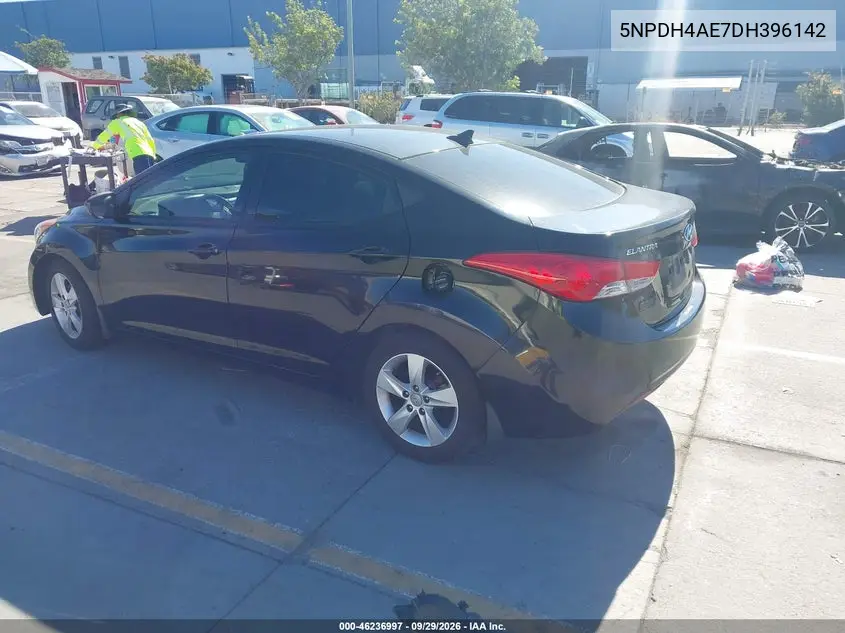2013 HYUNDAI ELANTRA VIN 5NPDH4AE7DH396142 — фото 3