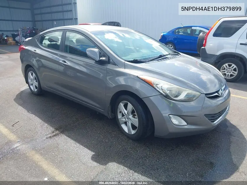 HYUNDAI ELANTRA 2013, VIN 5NPDH4AE1DH379899