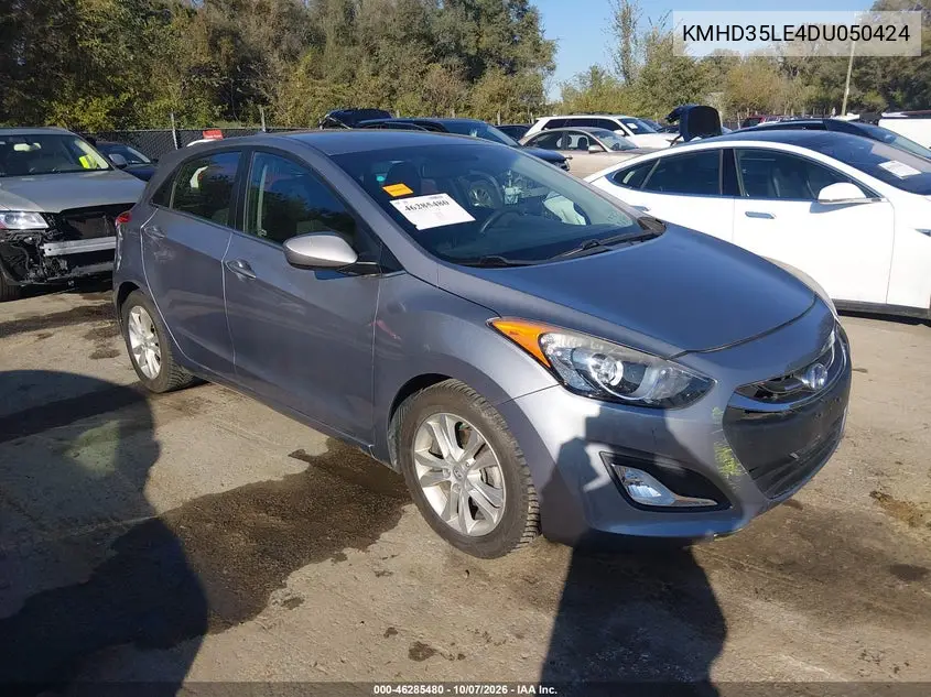 HYUNDAI ELANTRA 2013, VIN KMHD35LE4DU050424