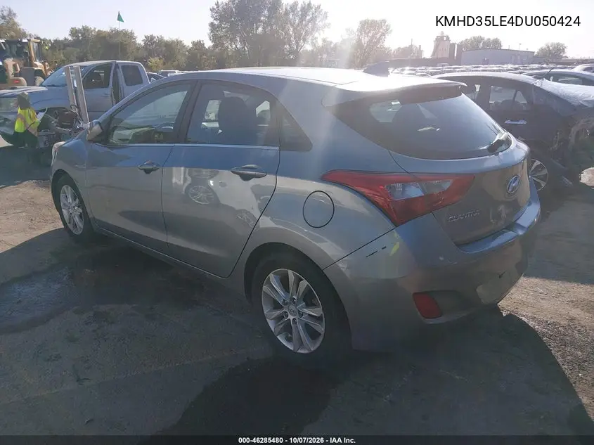 2013 HYUNDAI ELANTRA VIN KMHD35LE4DU050424 — фото 3