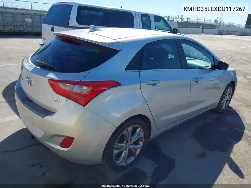 2013 HYUNDAI ELANTRA VIN KMHD35LEXDU117267 — фото 4
