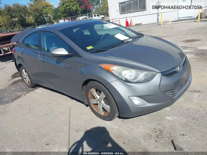 HYUNDAI ELANTRA 2013, VIN 5NPDH4AE6DH287056