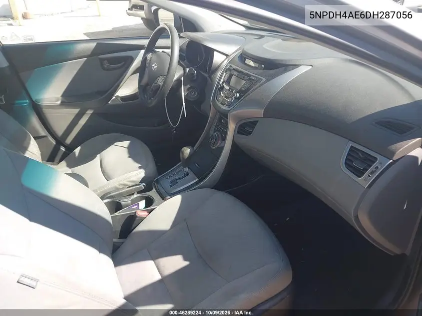 2013 HYUNDAI ELANTRA VIN 5NPDH4AE6DH287056 — фото 5