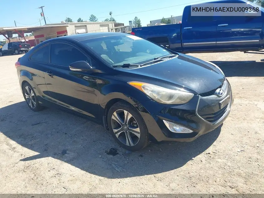 HYUNDAI ELANTRA 2013, VIN KMHDH6AEXDU009368