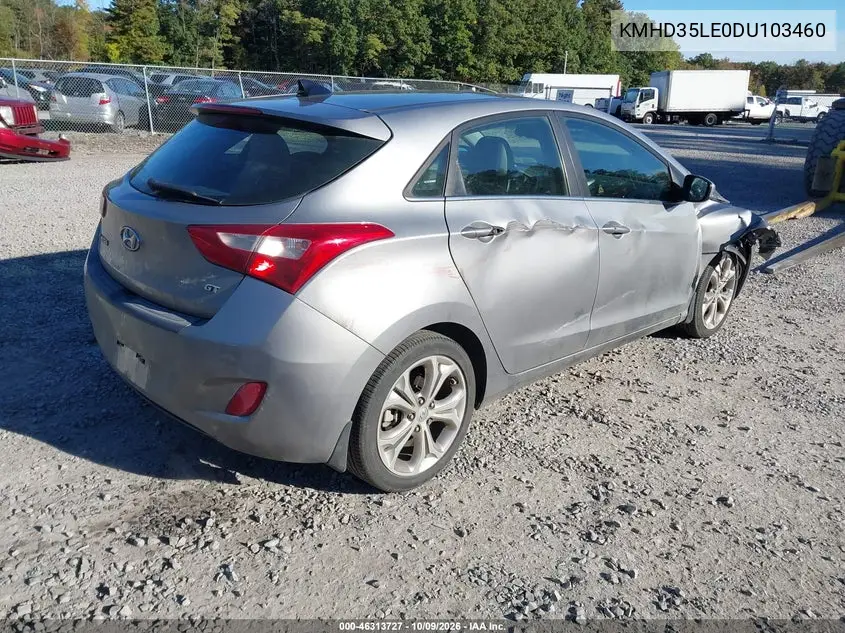 2013 HYUNDAI ELANTRA VIN KMHD35LE0DU103460 — фото 4