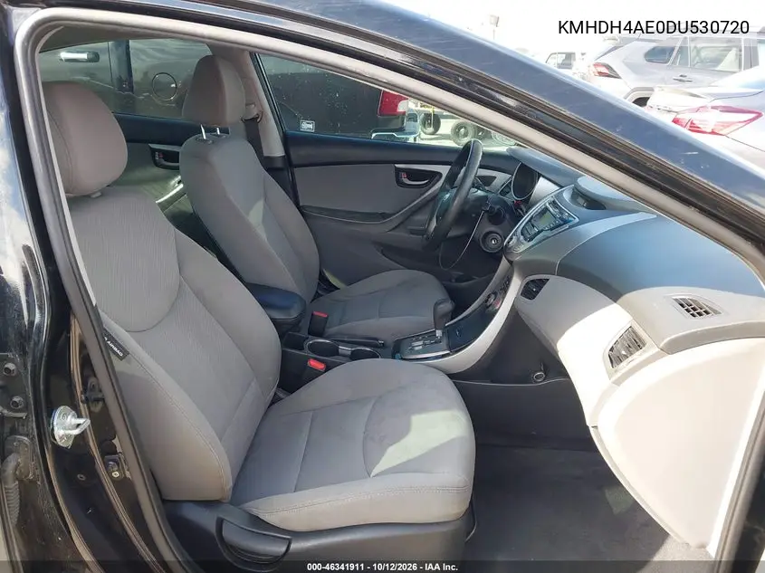 2013 HYUNDAI ELANTRA VIN KMHDH4AE0DU530720 — фото 5