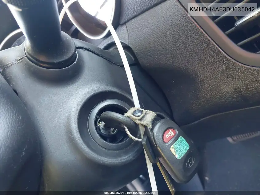 2013 HYUNDAI ELANTRA VIN KMHDH4AE3DU635042 — фото 11