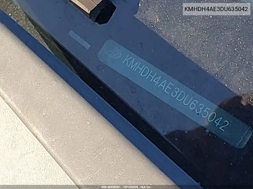 2013 HYUNDAI ELANTRA VIN KMHDH4AE3DU635042 — фото 12
