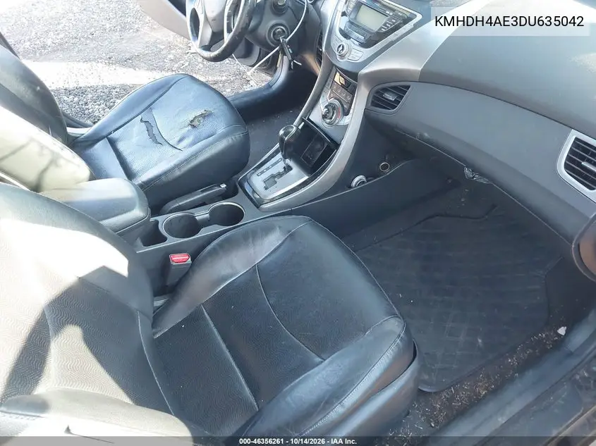 2013 HYUNDAI ELANTRA VIN KMHDH4AE3DU635042 — фото 5