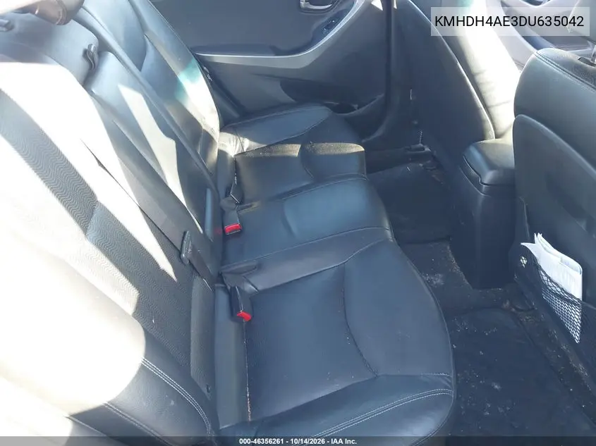 2013 HYUNDAI ELANTRA VIN KMHDH4AE3DU635042 — фото 8