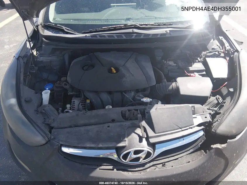 2013 HYUNDAI ELANTRA VIN 5NPDH4AE4DH355001 — фото 10