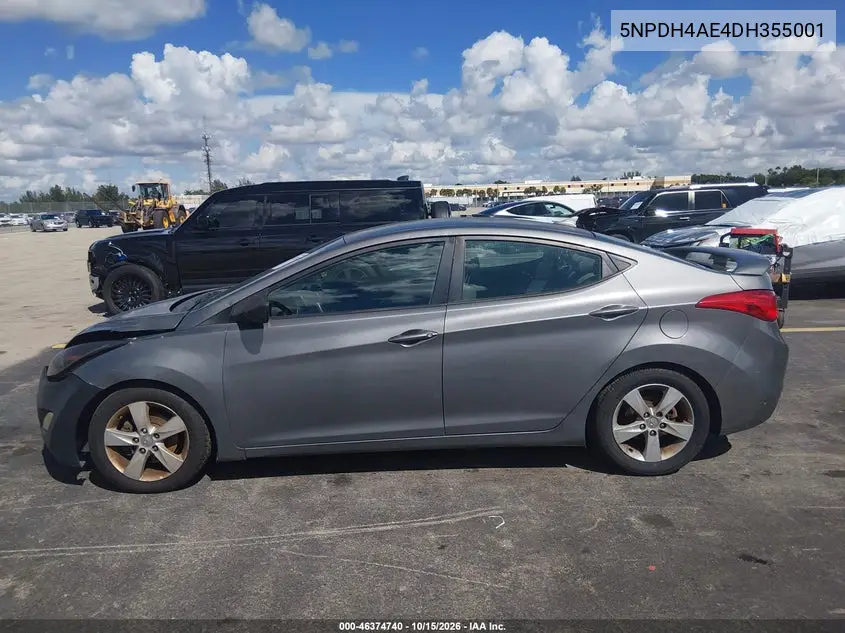 2013 HYUNDAI ELANTRA VIN 5NPDH4AE4DH355001 — фото 14