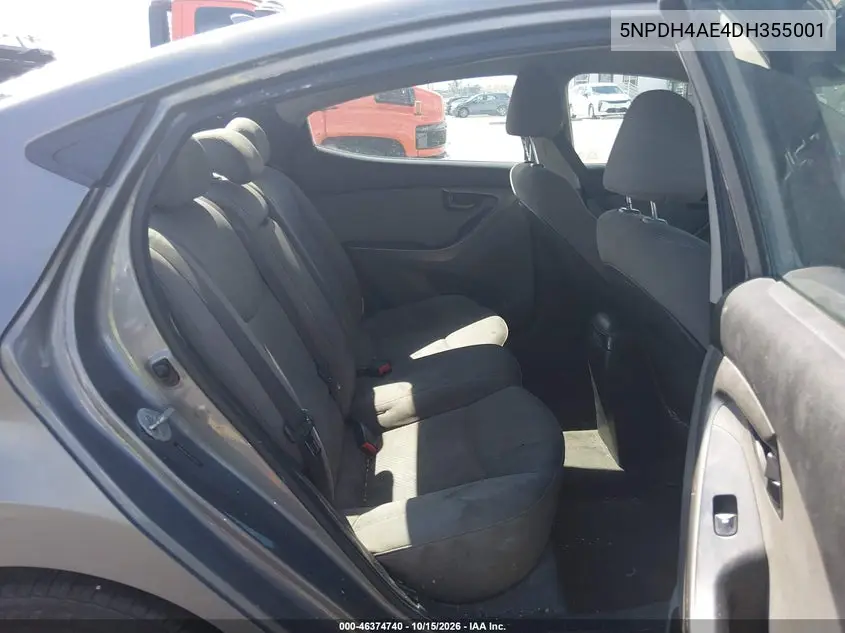 2013 HYUNDAI ELANTRA VIN 5NPDH4AE4DH355001 — фото 8