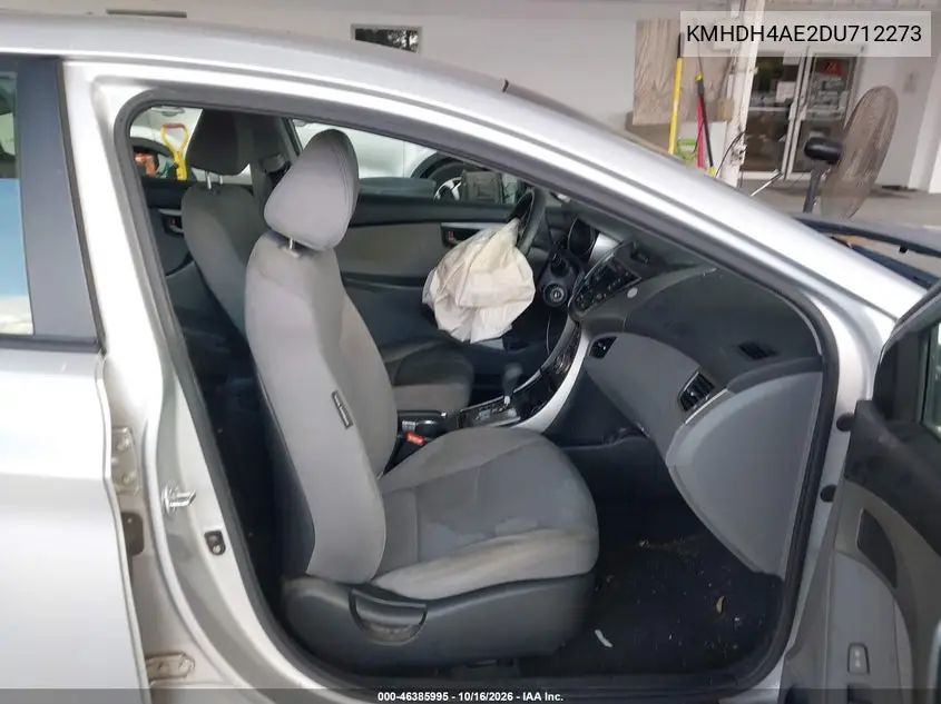 2013 HYUNDAI ELANTRA VIN KMHDH4AE2DU712273 — фото 5