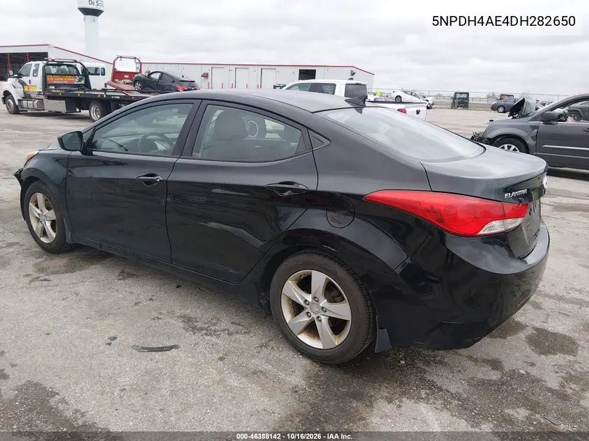 2013 HYUNDAI ELANTRA VIN 5NPDH4AE4DH282650 — фото 3
