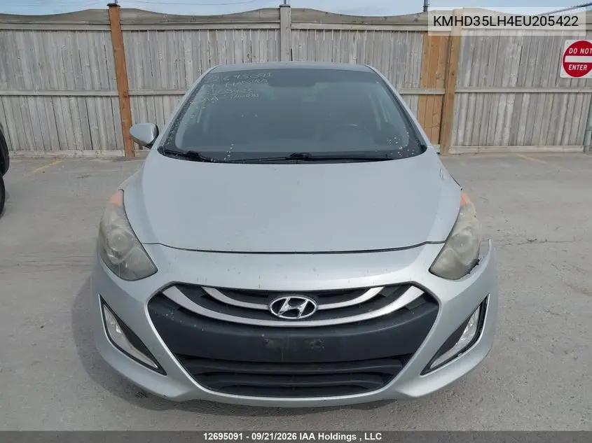 2014 HYUNDAI ELANTRA VIN KMHD35LH4EU205422 — фото 12