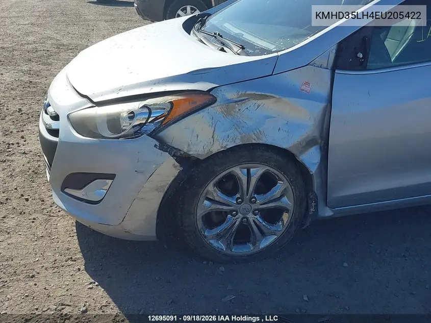 2014 HYUNDAI ELANTRA VIN KMHD35LH4EU205422 — фото 6