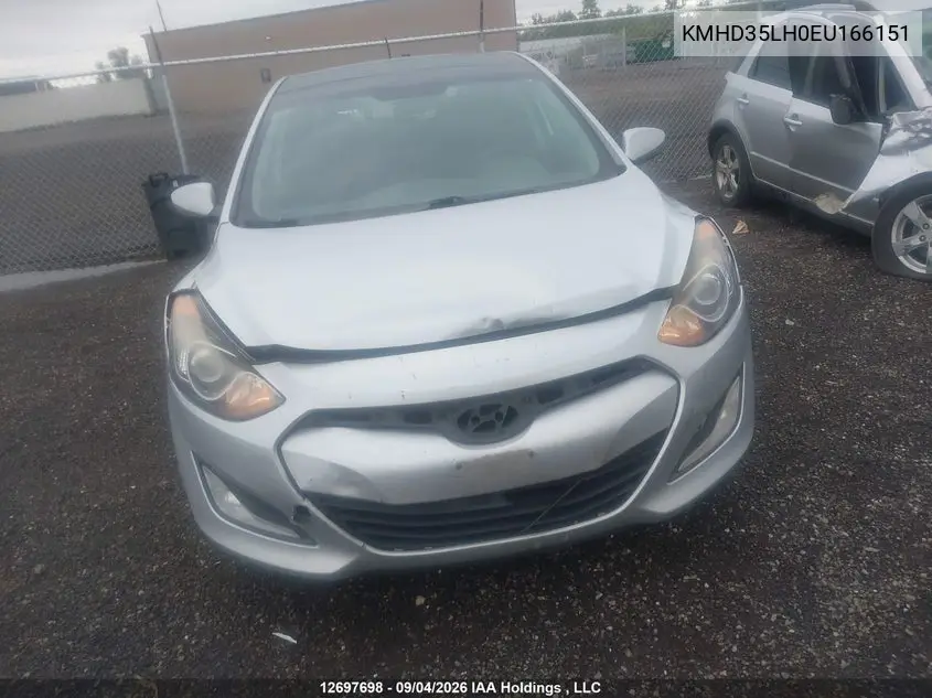 2014 HYUNDAI ELANTRA VIN KMHD35LH0EU166151 — фото 12
