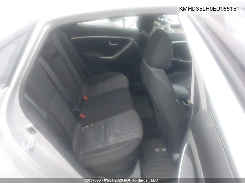 2014 HYUNDAI ELANTRA VIN KMHD35LH0EU166151 — фото 8