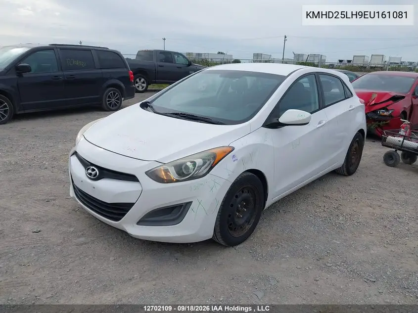 2014 HYUNDAI ELANTRA VIN KMHD25LH9EU161081 — фото 2