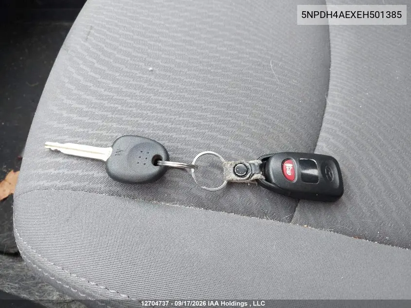 2014 HYUNDAI ELANTRA VIN 5NPDH4AEXEH501385 — фото 10