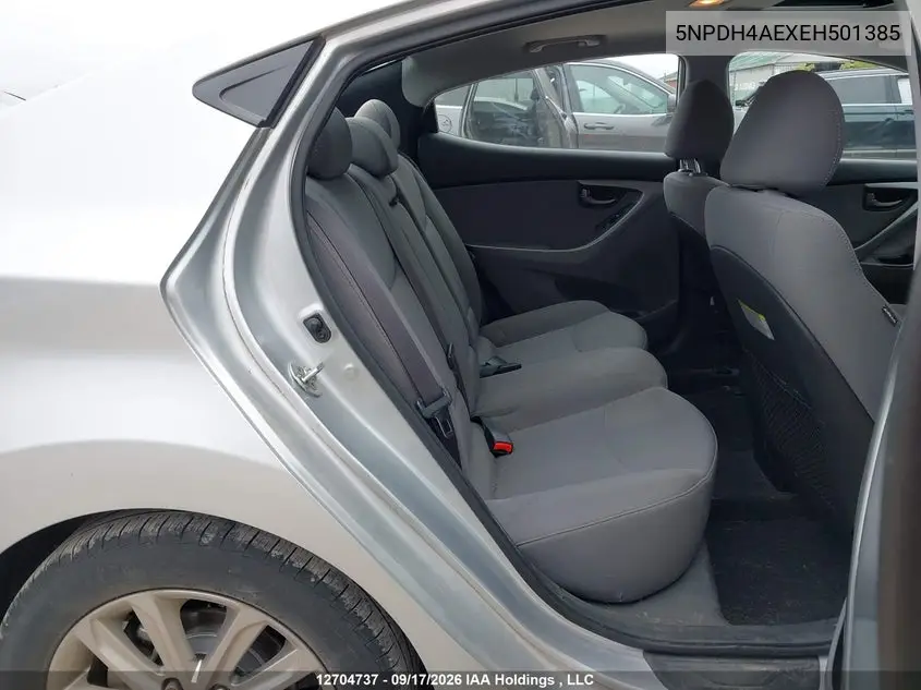 2014 HYUNDAI ELANTRA VIN 5NPDH4AEXEH501385 — фото 8