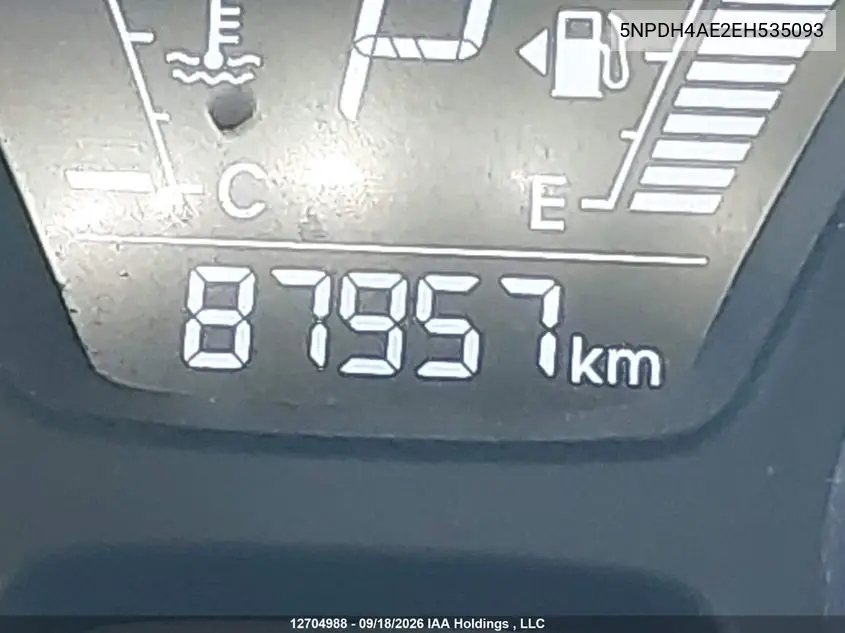 2014 HYUNDAI ELANTRA VIN 5NPDH4AE2EH535093 — фото 15