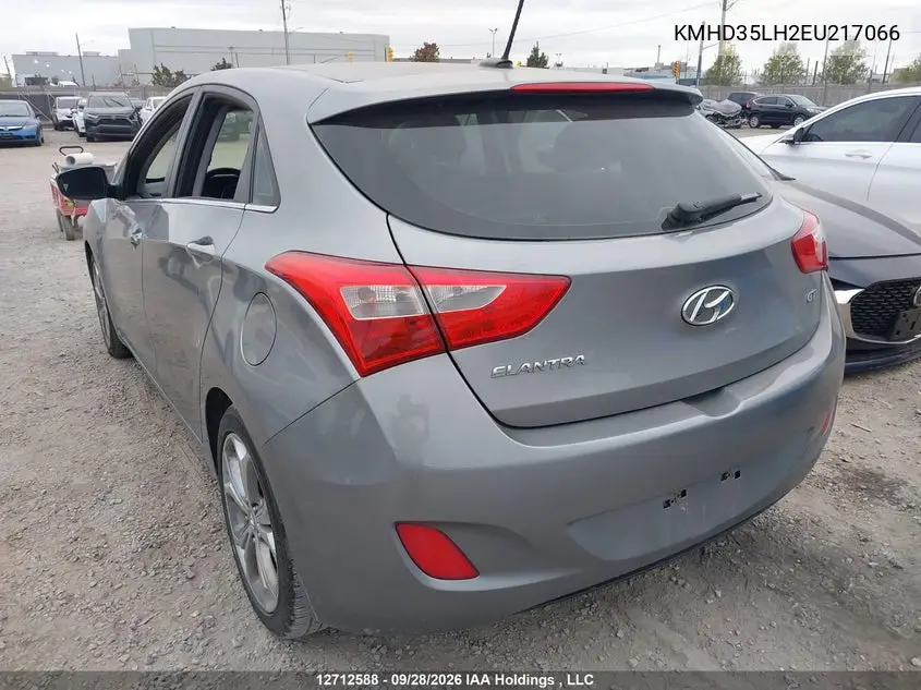 2014 HYUNDAI ELANTRA VIN KMHD35LH2EU217066 — фото 3