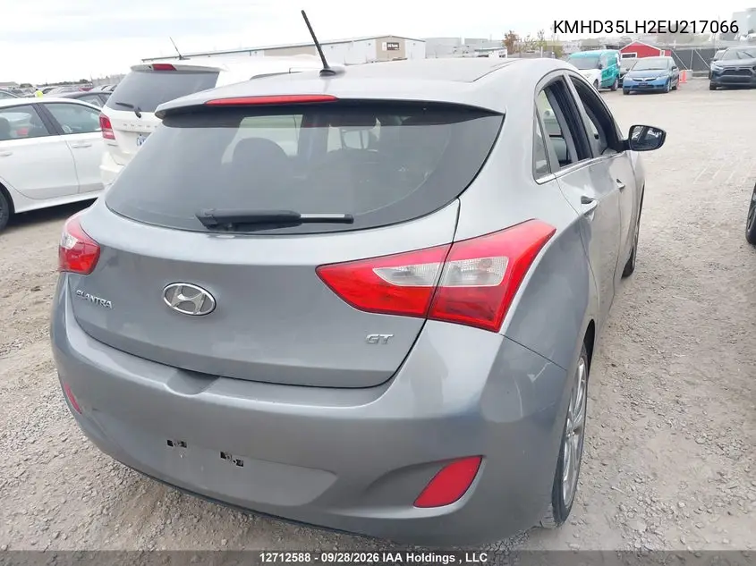 2014 HYUNDAI ELANTRA VIN KMHD35LH2EU217066 — фото 4