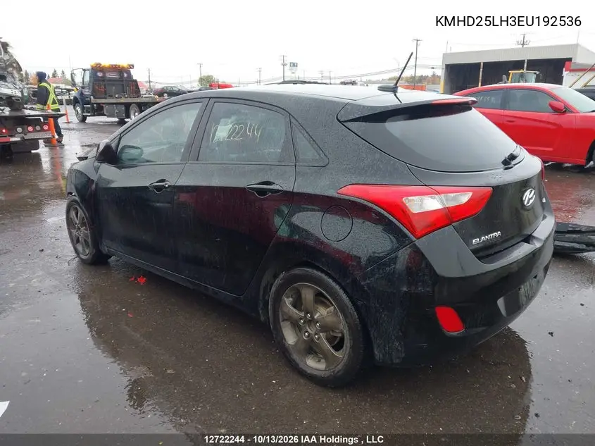 2014 HYUNDAI ELANTRA VIN KMHD25LH3EU192536 — фото 3