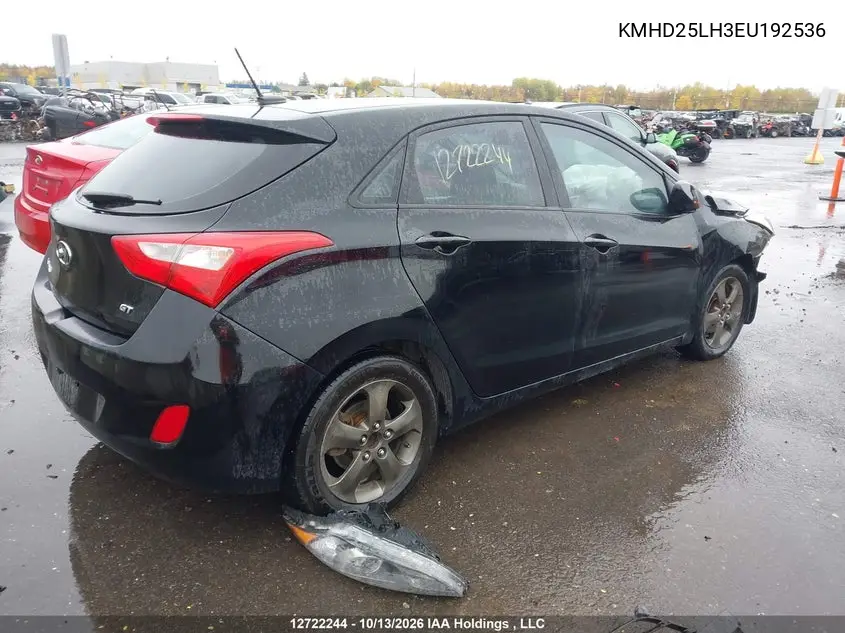 2014 HYUNDAI ELANTRA VIN KMHD25LH3EU192536 — фото 4