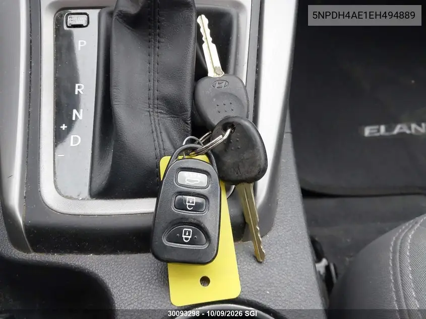 2014 HYUNDAI ELANTRA VIN 5NPDH4AE1EH494889 — фото 11