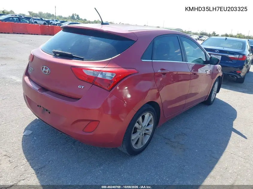 2014 HYUNDAI ELANTRA VIN KMHD35LH7EU203325 — фото 4