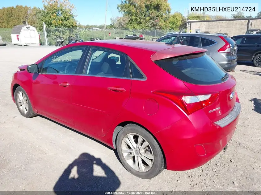 2014 HYUNDAI ELANTRA VIN KMHD35LHXEU214724 — фото 3