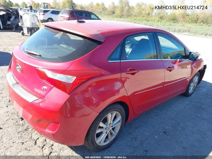 2014 HYUNDAI ELANTRA VIN KMHD35LHXEU214724 — фото 4