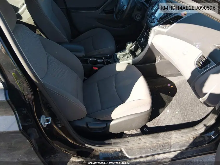 2014 HYUNDAI ELANTRA VIN KMHDH4AE2EU090596 — фото 5