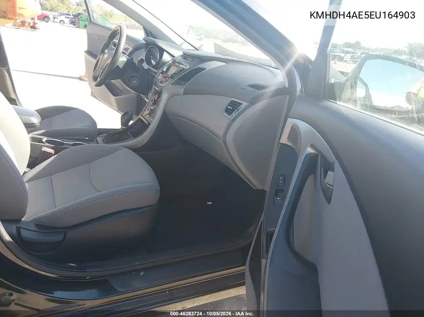 2014 HYUNDAI ELANTRA VIN KMHDH4AE5EU164903 — фото 5