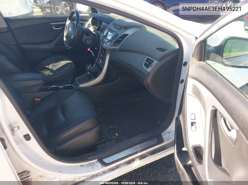 2014 HYUNDAI ELANTRA VIN 5NPDH4AE3EH495221 — фото 5
