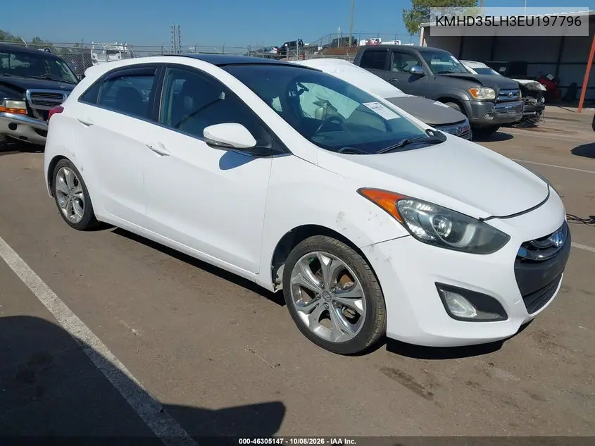 HYUNDAI ELANTRA 2014, VIN KMHD35LH3EU197796
