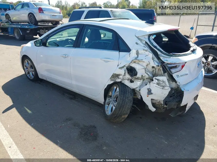 2014 HYUNDAI ELANTRA VIN KMHD35LH3EU197796 — фото 3