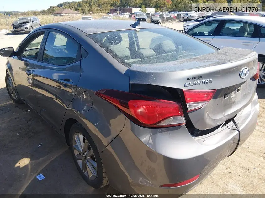 2014 HYUNDAI ELANTRA VIN 5NPDH4AE9EH461770 — фото 3