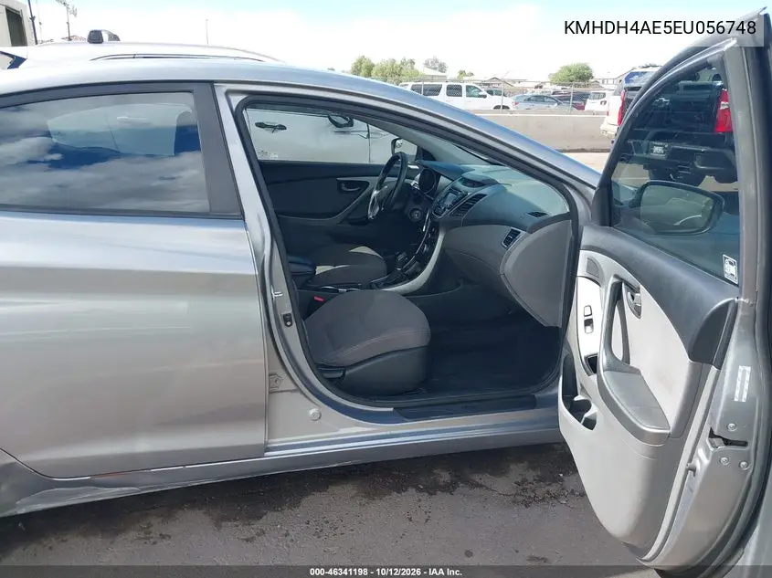2014 HYUNDAI ELANTRA VIN KMHDH4AE5EU056748 — фото 5