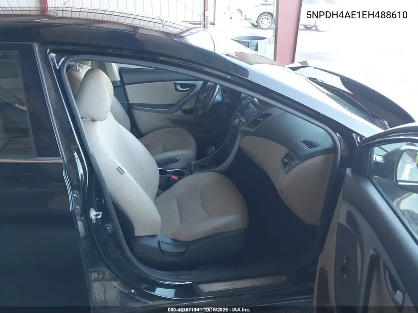 2014 HYUNDAI ELANTRA VIN 5NPDH4AE1EH488610 — фото 5